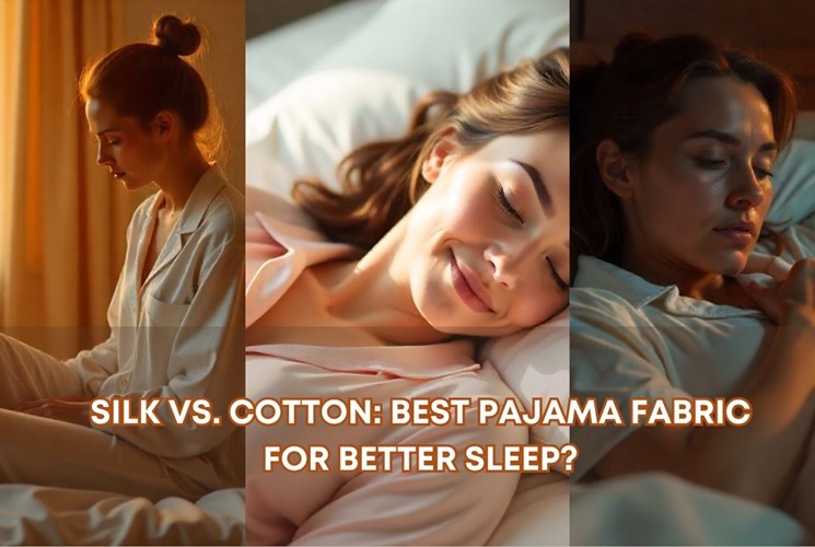 Silk vs. Cotton: Best Pajama Fabric for Better Sleep?
